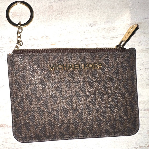 Michael Kors Brown Signature Tote Set - Picture 14 of 16